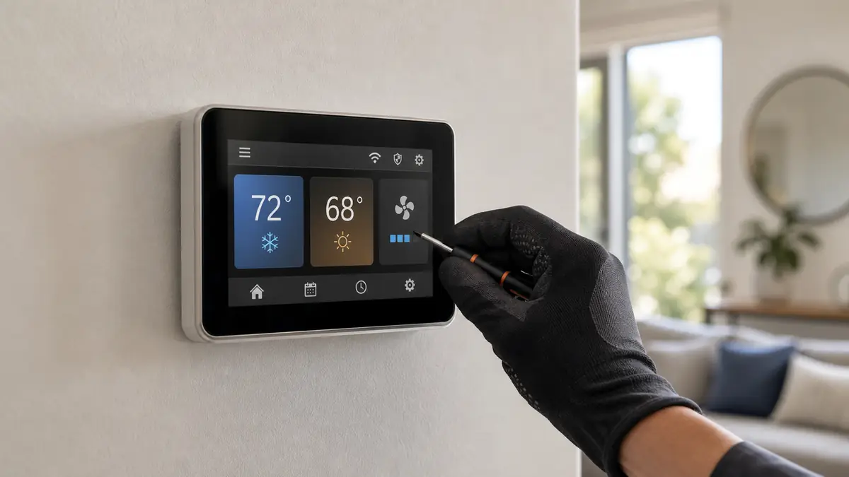 Mitsubishi kumo cloud adapter and MHK2 wall thermostat for a Santa Clarita mini-split